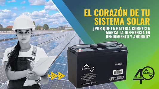 El corazón de tu sistema solar: ¿Por qué la batería correcta marca la diferencia en rendimiento y ahorro?